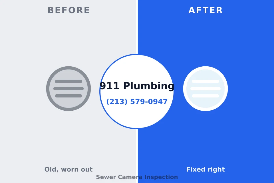 Before and after: plumbing company Jonesville, NC